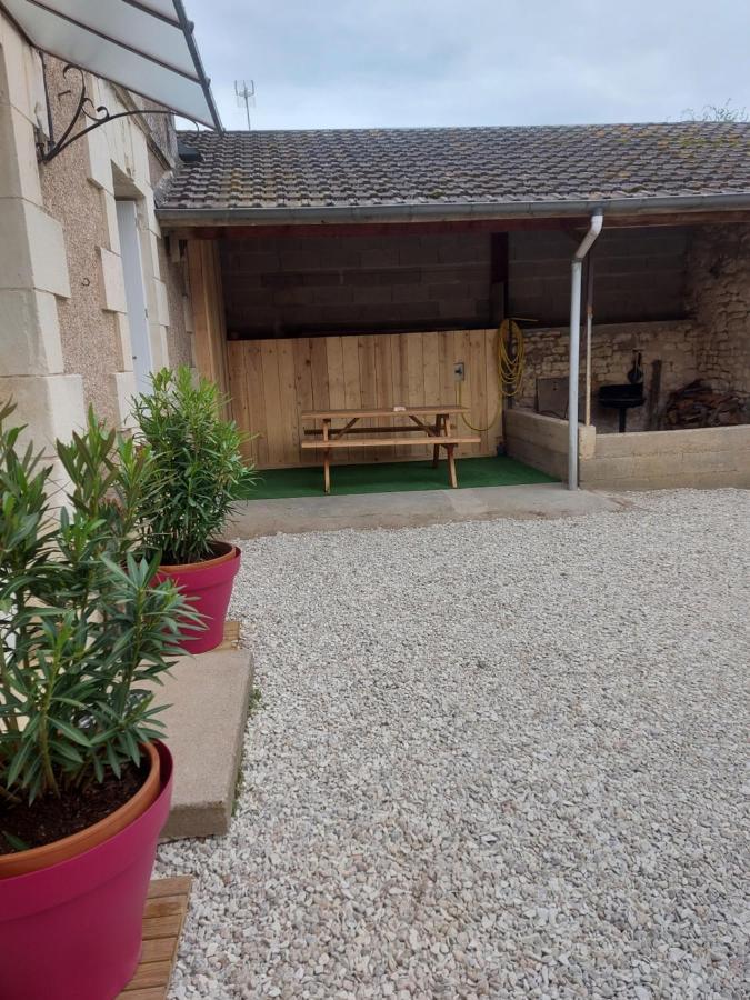Maison De Bourg Paisible Parcay-sur-Vienne Buitenkant foto